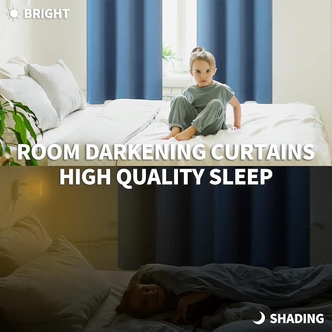 BGment Blackout Curtains for Bedroom - Image 3