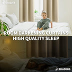 BGment Room Darkening Curtains 72 Inches Long - Image 3