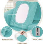 WEERRW 4 Pieces Velvet High Stretch Couch Covers - Image 3
