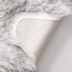 MIULEE Luxury Super Soft Fluffy Area Rug Faux Fur Sheepskin Rug Decorative - Image 5