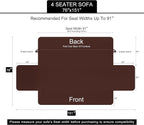 U-NICE HOME 4 Seater Sofa Cover 91 Inch Large Couch Covers - Image 6