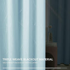 Deconovo Blackout Curtains, Thermal Insulated Soundproof Grommet Drapes - Image 5