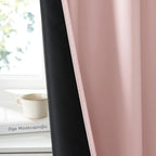 RYB HOME 100% Blackout Short Curtains - Image 4