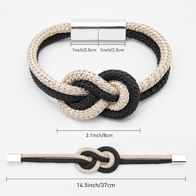 NICEEC 4 Pack Mini Magnetic Curtain Tiebacks Nordic Simple Style Drape Tie - Image 4