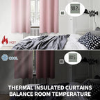 BGment Room Darkening Curtains 45 Inches Long - Image 4