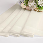 OWENIE Cream Sheer Curtains 78 inches Long 2 Panels Set - Image 7