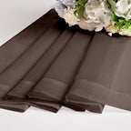OWENIE Sheer Curtains, Chocolate Sheer Curtains 78 inch Length 2 Panels Set - Image 9