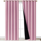 NICETOWN Total Shade Curtains and Draperies, Heavy-Duty Full Light Shading by NICETOWN