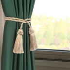 Fenghuangwu Curtain Tiebacks Handmade Decorative Curtain Holdbacks Rope - Image 4