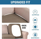 H.VERSAILTEX Super Stretch Individual Seat Cushion Covers Sofa Covers Couch - Image 6