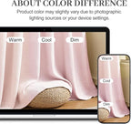 Light Pink Pinch Pleated 84 Inch Curtains - Image 8