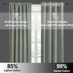 RYB HOME Short Blackout Curtains - Image 6