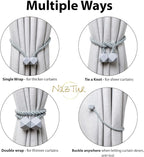 NazTur Magnetic Curtain Tiebacks- Upgrade 2022 - Image 4