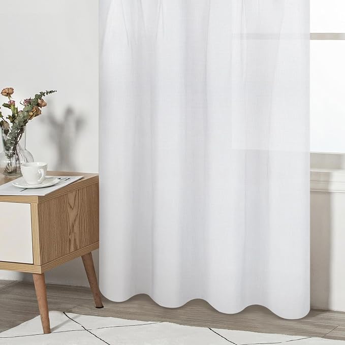 FRAMICS Farmhouse Cotton Linen Curtains - Image 6