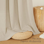 NICETOWN Angora Short Linen Curtains - Image 7