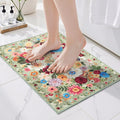 Area rugs 24x17 Inch Home Decor Entry Rug Green, Small Door Mat Bath Mats by WelcometoBabovid