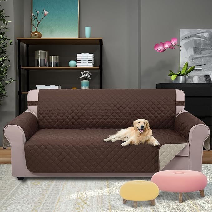 U-NICE HOME Reversible Sofa Cover Couch Cover - Image 2