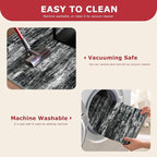 KOZYFLY 3x8 Ft Rug Modern Ombre Runner Rug - Image 5