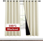 NICETOWN Living Room Completely Shaded Draperies, Privacy Protection & Noise - Image 2