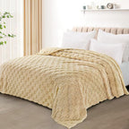 Exclusivo Mezcla King Size Flannel Fleece Blanket, Super Soft and Warm - Image 2
