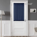 Chyhomenyc Sheer Window Curtains Tier 2 Pieces Set, 36 inch Length, Short - Image 3