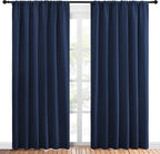 NICETOWN Living Room Curtains, Home Decorations Thermal Insulated Solid Rod - Image 2