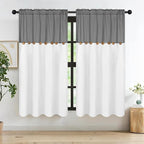 FRAMICS Farmhouse Cotton Linen Curtains - Image 2