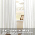 102 Inch Linen Pleated Curtains - Image 2