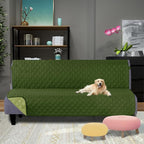 U-NICE HOME Futon Sofa Covers Reversible Sofa Slipcover Armless Cover Furniture - Image 2