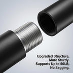 IFELS Heavy Duty Curtain Rods for Windows 48 to 84 Inch, 1 Inch Adjustable - Image 2
