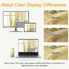 Gwine Sheer Curtains 96 Inches Long - Image 3