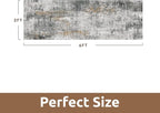AMOAMI 2 x 6 Hallway Runner Rug Non Slip Super Soft Runner Rugs Machine - Image 2