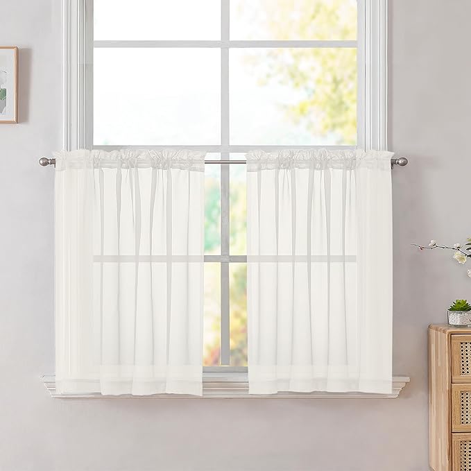 Simplebrand Ivory Tier Curtains by Simplebrand