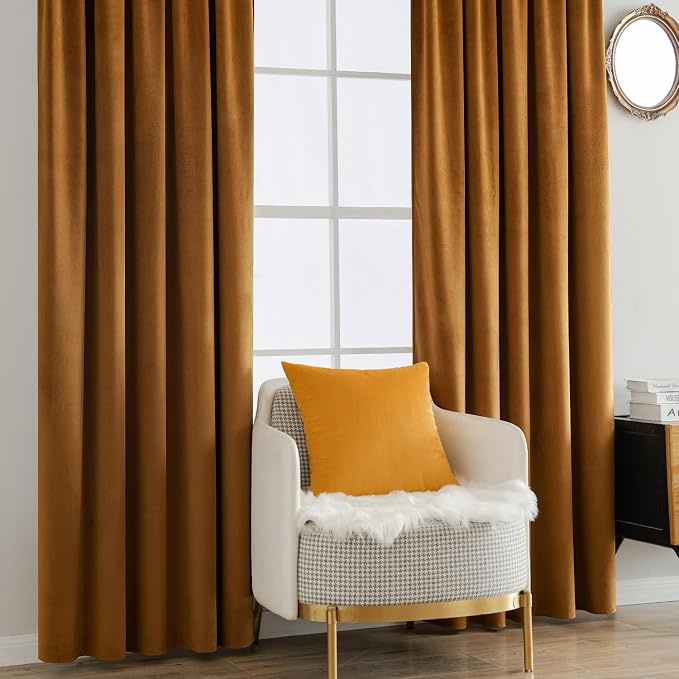 MIULEE Velvet Curtains 108 inches - Image 7