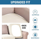 H.VERSAILTEX Super Stretch Individual Seat Cushion Covers Sofa Covers Couch - Image 6
