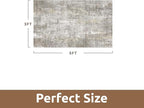 3 x 5 Rug Small Non Slip Area Rug Ultra Soft Machine Washable Low Pile Modern - Image 2