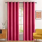 MIULEE Blackout Room Darkening Curtains Thermal Insulated Black Out Drapes by MIULEE