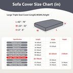 Couch Cushion Covers for Sofa Couch Covers Wear-Resistant Universal Sofa Cover - Image 3