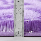 Deerhoo Large Shag Area Rugs 6 x 9, Tie-Dyed Plush Fuzzy Rugs - Image 2