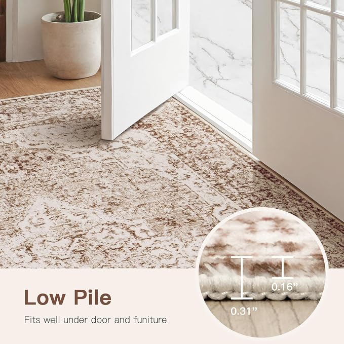 Lofus 8x10 Area Rugs for Living Room, Washable Area Rug, Rugs for Bedroom - Image 8