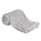 Yurhap Fleece Baby Blanket Heart Checkered, Ultra Soft Cozy Baby Blankets by Yurhap