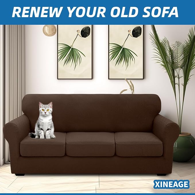 XINEAGE 2026 New 4 Pieces Couch Covers - Image 3
