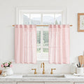 LAMIT 36 Inch Length Linen Curtains by LAMIT