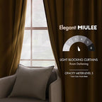 MIULEE Velvet Curtains 108 inches - Image 5