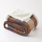 PU MEI Sherpa Blanket Full/Queen Plaid Thick Bed Blanket, 90”*80” Super Soft - Image 8