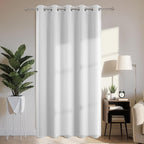 Joydeco Blackout Patio Sliding Door Curtains 84 Inches Long, Grommet Privacy by JOYDECO