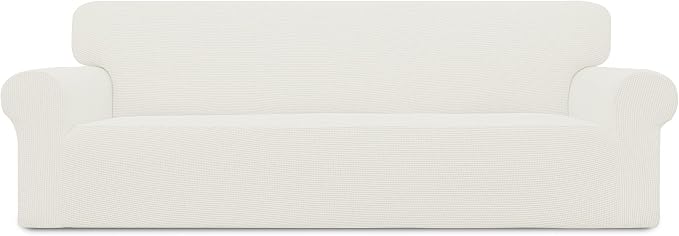 Easy-Going Stretch 4 Seater Sofa Slipcover 1-Piece Sofa Cover Furniture by Easy-Going