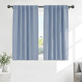 PONY DANCE Short Blackout Curtains Set by PONYDANCE