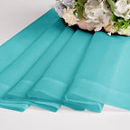 Chyhomenyc Sheer Turquoise Curtains 90 inches Long 2 Panels, Light Filtering - Image 8