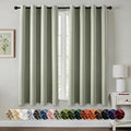 MIULEE Sage Green Blackout Curtains by MIULEE